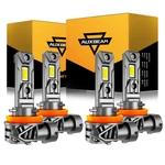 Auxbeam Canbus H9 H11 Led Headlight Conversion Kit Bulbs White High Low 2/4. Fixed Price $29.99.