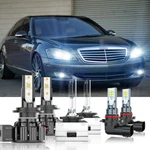 For Mercedes-benz S550 2007-2010 Led Hid Xenon Headlight / Lo+fog Bulbs. Fixed Price $42.99.