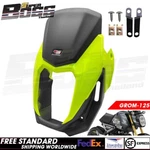 Snb Front Headlight Mask Fairing Abs Lemon Green For GROM125 21 22 23. Fixed Price $130.00.