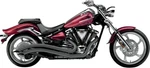 Cobra Black Speedster Swept Exhaust For Yamaha Xv 1900 Raider 08-16 2225B. Fixed Price $1069.86.