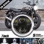 For Triumph Thruxton Bonneville Street Twin Motorcycle 7" Headlight Ring Hi/lo. Fixed Price $54.88.
