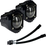 Custom Dynamics Shark Demon Led Lights Gloss Black/clear #SD-FOG-5W. Fixed Price $423.95.