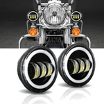 For Yamaha Royal Star Venture XVZ1300 Pair 4.5" Led Spot Passing Fog Lights Us. Fixed Price $35.99.