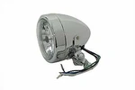 4" Round Headlamp 12 Volt Chrome For Harley Davidson By V-twin. Fixed Price $69.81.