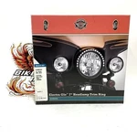 New Genuine Harley Electra Glo Led Headlamp Trim 7" Touring 61400152A. Fixed Price $90.00.