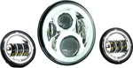 Letric Lighting Co. 7IN. Premium Led Kit With Full-halo For Indian Chrome. Fixed Price $272.01.