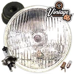 5.75" 3/4" Classic Car Sealed Beam Headlight Halogen H4 Conversion Plus Pilot. Fixed Price $126.68.