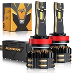 Auxbeam Gx H11 H9 H8 Led Headlight Bulbs High/low 120W 25000LM 6500K White. Fixed Price $65.99.
