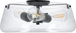 Luminance Stella Black 3 Lt 100W Flush Mount Ceiling Light Fixture Round Clear. Fixed Price $69.99.