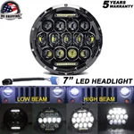 7'' Inch 105W Round Led Headlight Hi-lo Beam Bulb For Jeep Wrangler Jk Tj Lj Cj. Fixed Price $26.49.