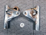 Suzuki TC100, TC125, GT185, Set Of Fork Covers #51530-29621 See Fitment Chart. Fixed Price $50.00.