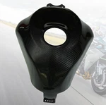 Carbon Fiber Look Fuel Gas Tank Cover Fairing For Kawasaki Ninja ZX-6R 2009-2024. Fixed Price $158.01.