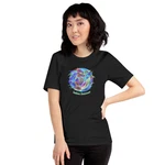 Indian Summer Art Unisex T-shirt Hand Drawn Line Design Warm Sunset Aesthetic. Fixed Price $25.00.