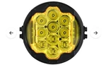 Hogworkz 7" Led Goldtooth? Performance Headlight Harley? Touring Models. Fixed Price $427.48.
