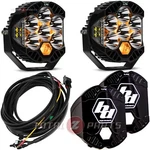 Baja Designs LP6 Pro Led White Spot Lights Pair + Wire Harness & Rock Guards. Fixed Price $1199.75.