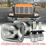 2X 105W 7X6" 5X7" Led Headlights For International Harvester 4700 4800 4900 8100. Fixed Price $70.99.