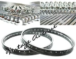 Honda CB160 CB96 CL160 CB93 Wheel Rim + Front Rear Spoke Set 72PCS. Fixed Price $110.00.