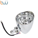 12V Motorcycle Chrome Visor Headlight Lamp For Bobber Chopper Dyna. Fixed Price $45.75.