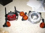 Kawasaki Lights And Turn Signal Set. Fixed Price $249.00.