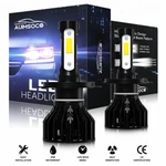 4-SIDES H4 9003 Led Headlights Kit Combo Bulbs 8000K Low Beam Super White Bright. Fixed Price $24.99.