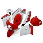 Yamaha Rzv 500 Rd Abs Full Fairing Kit 1985-1987 White Red. Fixed Price $713.99.