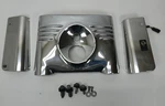 Harley-davidson 2012 Softail Heritage Fork Tins Nacelle Chrome 67830-09. Fixed Price $113.05.