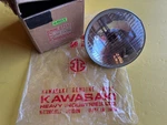 Kawasaki MC1 1973-1975 F6 1971-1972 G3 1969-1970 Sealed Beam Unit 23007-023 Oem. Fixed Price $175.00.