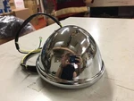 Harley Chopper Headlight Bottom Mount 5 3/4 Chrome Softail Sportster Wide Glide. Fixed Price $29.95.