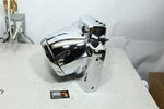 94-13 Harley Road King Oem Chrome Nacelle Assembly Handlebar Cover Spear. Fixed Price $450.00.