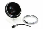Black 7 Headlamp Housing With Chrome Rim For Harley Davidson By V-twin. Fixed Price $121.40.