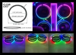 Tzvmny 4PCS 10" Chasing Led Speaker Ring Lights For Show Car Audio Kit. Fixed Price $132.05.
