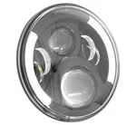 Letric Lighting Co. Black 7" Headlight W/ Switchback Turn Signal LLC-DHL-7TS. Fixed Price $249.95.