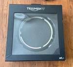 Triumph Bonneville Bobber Machined Headlight Bezel # A9838243. Fixed Price $59.00.