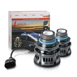2PCS Led Laser Headlights Bulb Ice Blue White Yellow Projector Auto Fog. Fixed Price $17.75.
