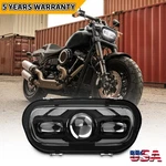 2008-19 For Harley Fat Bob Fxdf Fxfb Brightest Led Headlight Hi/lo Drl Lamps Dot. Fixed Price $151.99.
