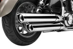Cobra Chrome 4IN Scalloped Slip On Muffler Exhaust Kawasaki Vulcan 1700 09-13. Fixed Price $774.26.
