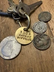 1964 Harley Soft Tail Key Fob. Fixed Price $16.95.