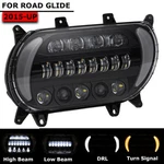 For 15-24 Harley Road Glide Led Projector Headlight With Turn Signals Drl. Fixed Price $118.11.