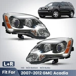 Hid Headlight For 2007-2012 Gmc Acadia Left+right Pair 22938888 / 22938889 Lh Rh. Fixed Price $440.99.