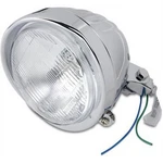 Drag Specialties Headlight With Visor 5-3/4" Grooved DS-280000. Fixed Price $113.31.