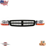 Fits 1997-2004 Dakota 1998-2003 Durango Front Grille Headlights Signal 5PC. Fixed Price $189.33.