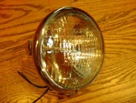 Custom Chopper 12 Volt Side Mount Headlight 5 3/4" Bsa Triumph Harley Bobber. Fixed Price $32.85.
