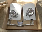 Nos Cobra 1/2 Inch Bullet Spotlight Set & Mounting Bar Standard 04-9000A. Fixed Price $349.99.