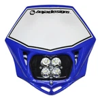 Baja Designs Motorcycle Squadron Pro (a/c) Headlight Kit W/ Shell - Blue Spot. Fixed Price $357.95.
