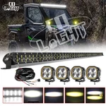 Dual Row 42'' Straight Led Light Bar +cube Pods For Kawasaki Teryx Krx 1000. Fixed Price $139.98.