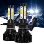 Auimsoco H4/9003/HB2 Headlight Bulbs 60W 4000 Lumens Super Bright Leds Wht. Fixed Price $24.99.