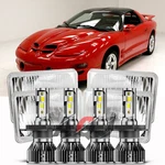4PC " Led Headlights Hi/lo Beam For Pontiac Firebird Trans 1998 2000-2002+. Fixed Price $139.30.
