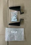 Victory Cross Country Show Chrome Driving Light Mounting Brackets. Fixed Price $35.00.