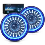 Mictuning 7 Inch Led Headlights Drl Projector Anti-glare For Jeep Wrangler Jk Tj. Fixed Price $147.81.