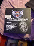 7 Led Halo Headlamp Harley Davidson. Fixed Price $100.00.